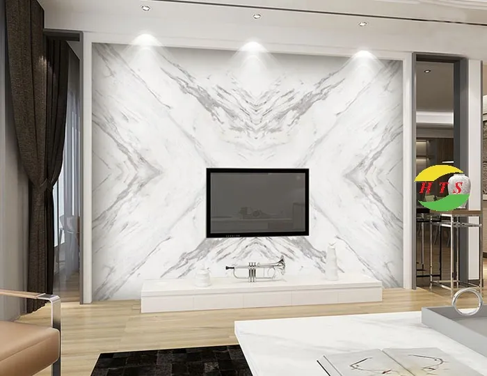 đá marble ốp phòng khách